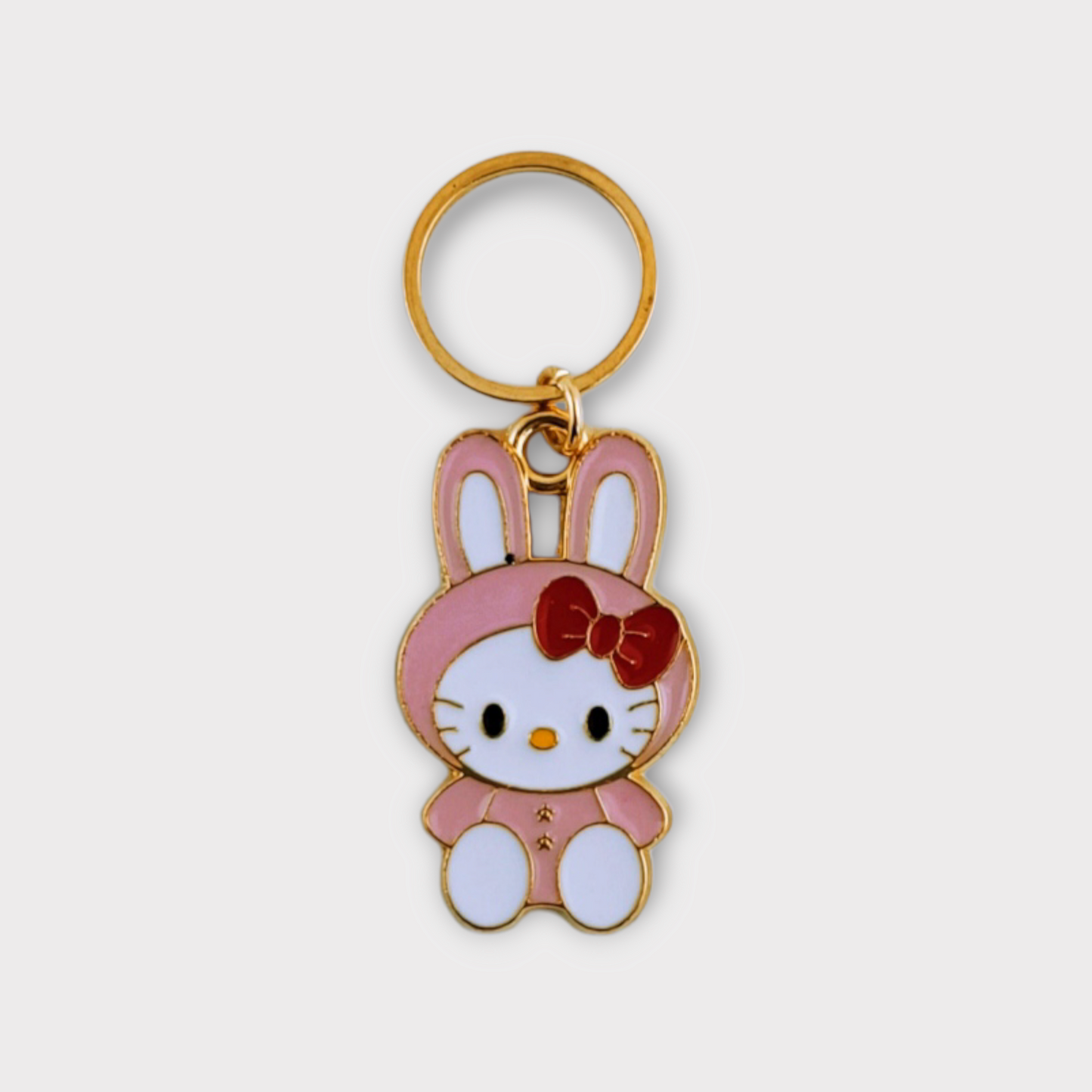 Hello Kitty med kanindrakt