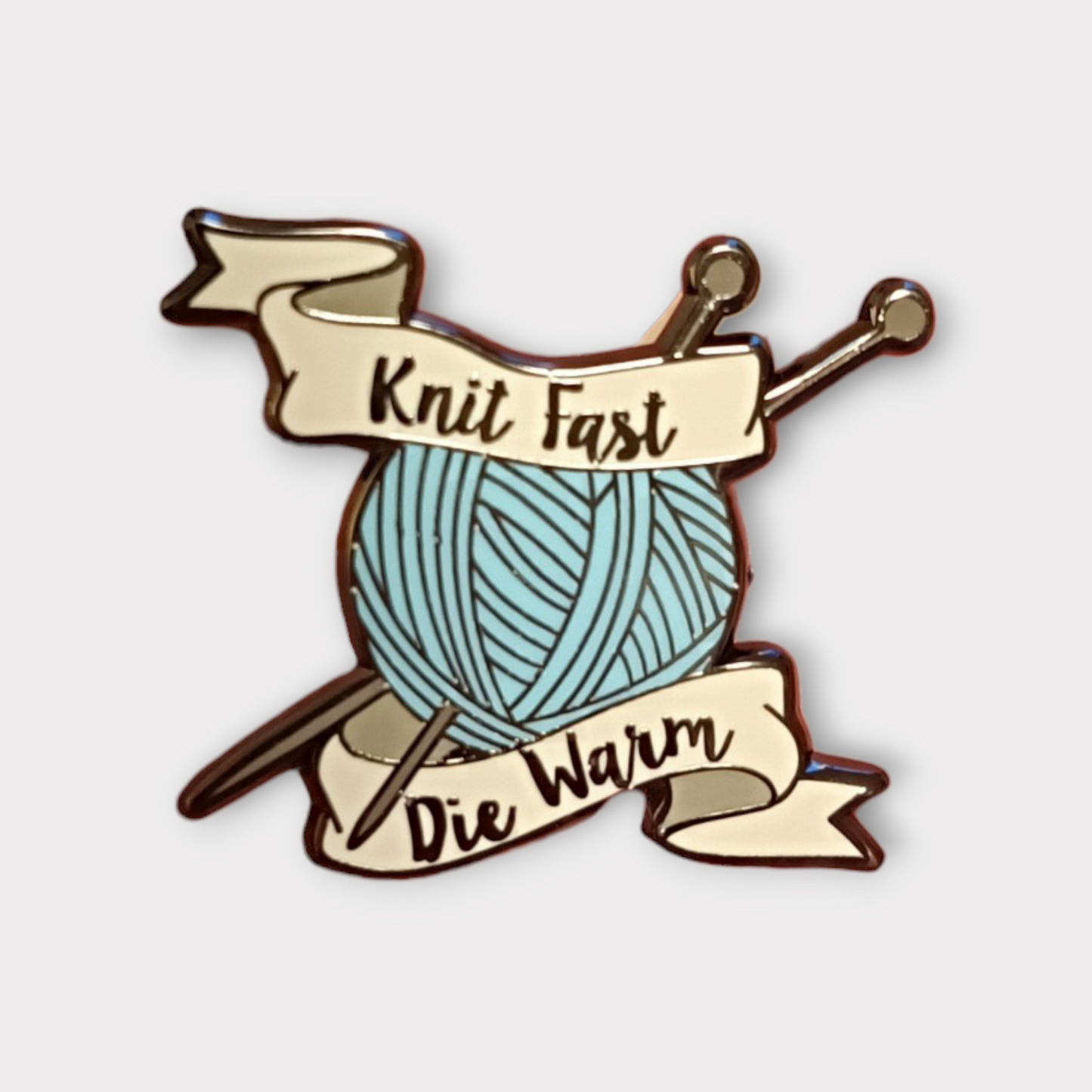 Knit fast Die warm