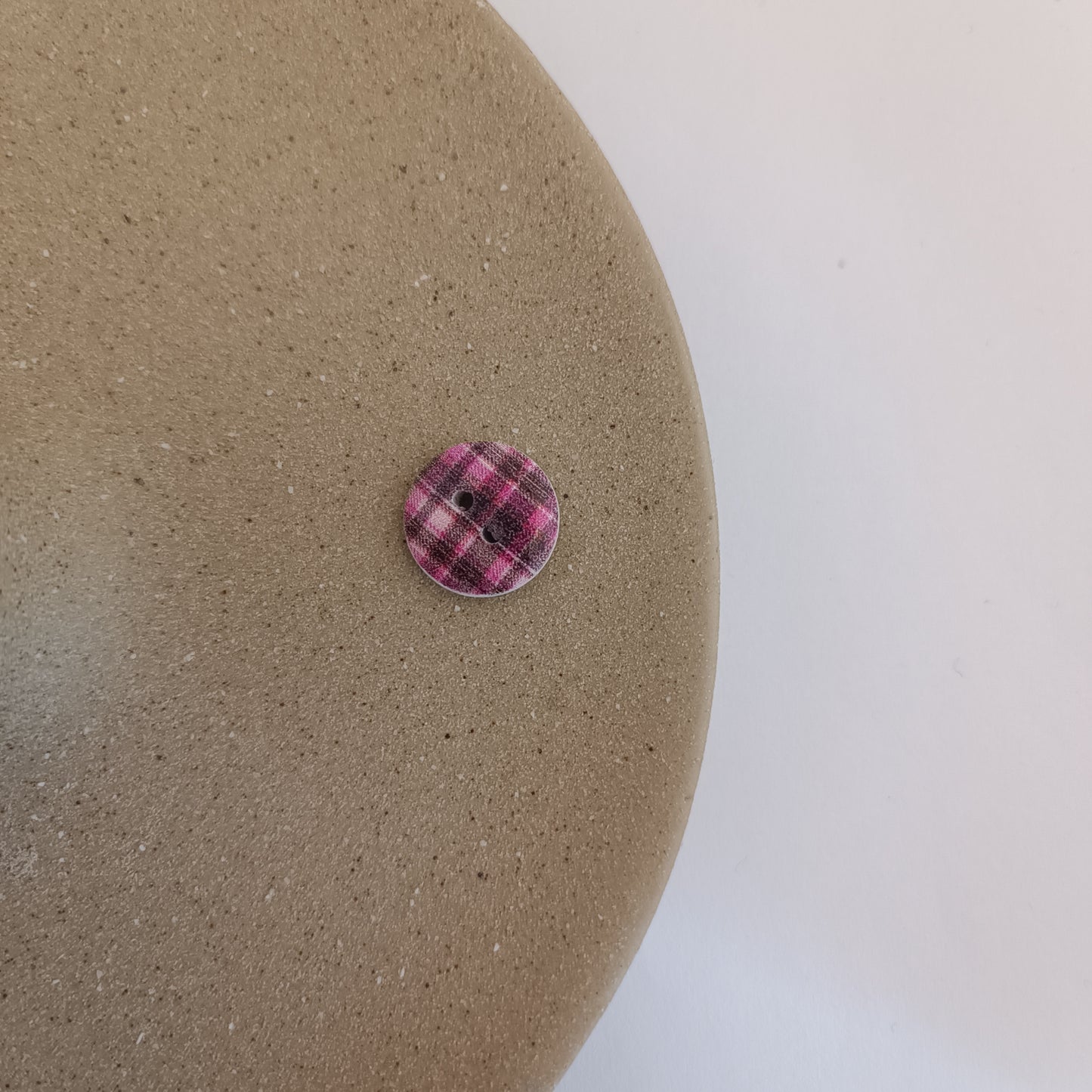 Malte treknapper - rutete - 15mm