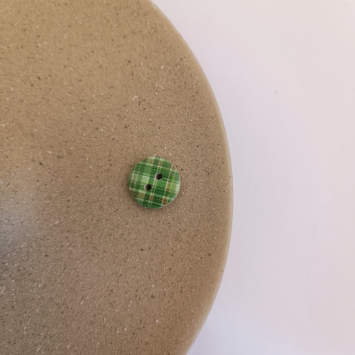 Malte treknapper - rutete - 15mm