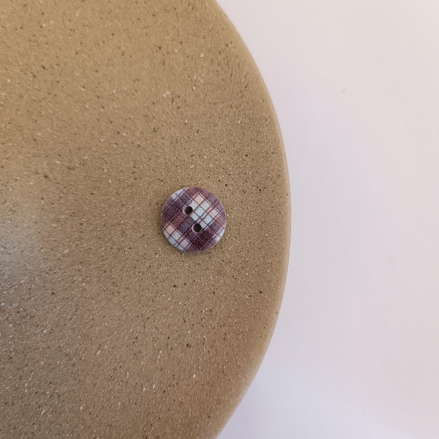 Malte treknapper - rutete - 15mm