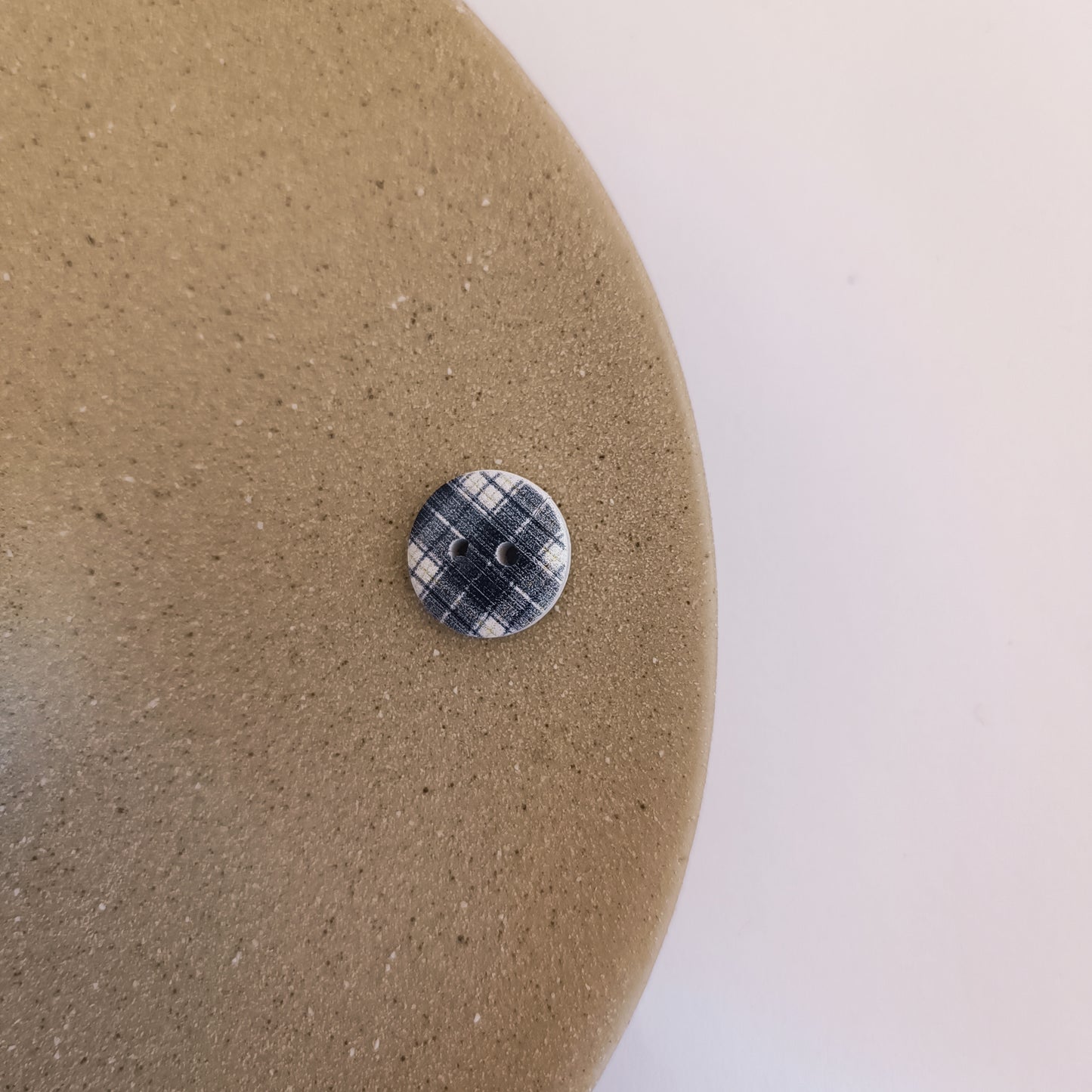Malte treknapper - rutete - 15mm