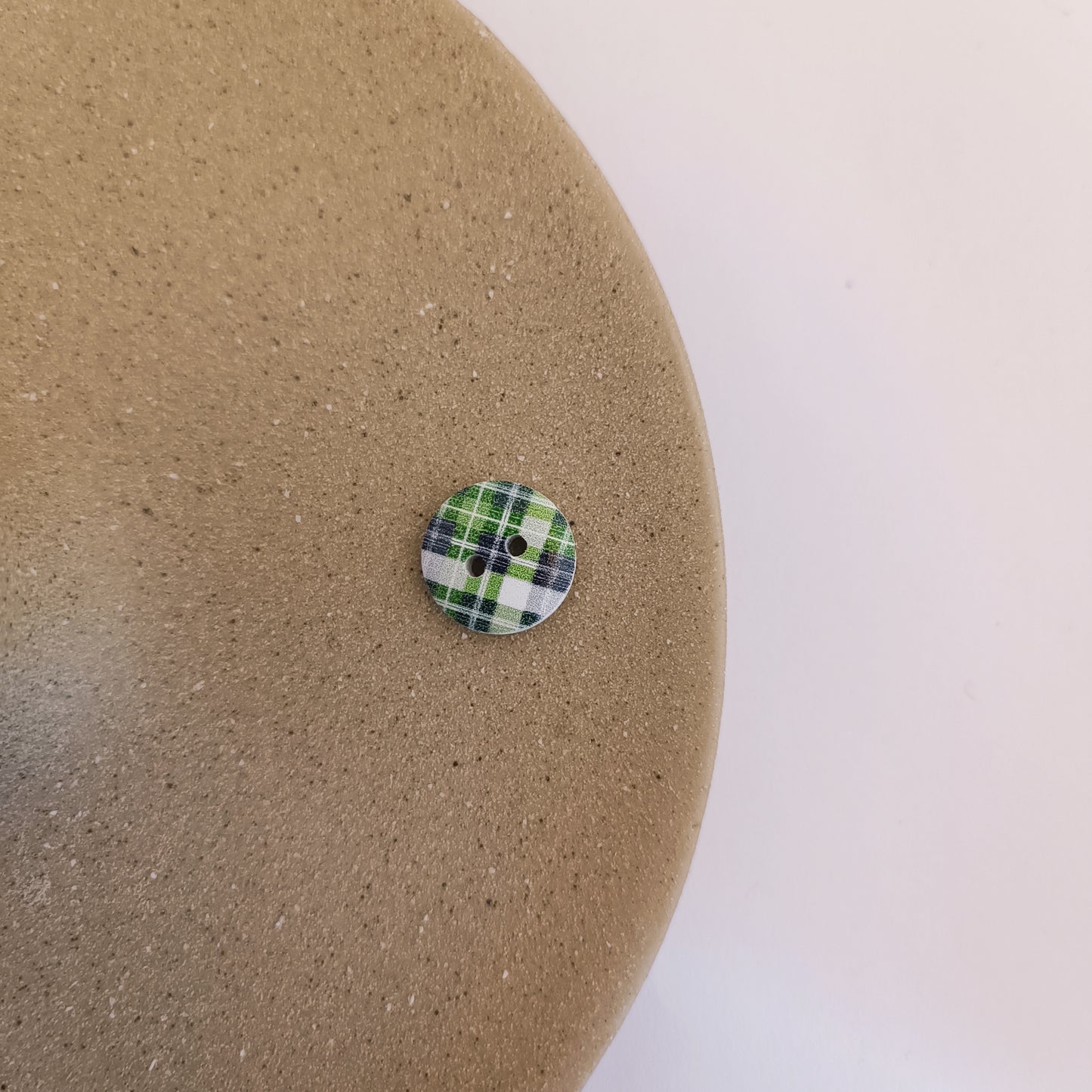Malte treknapper - rutete - 15mm