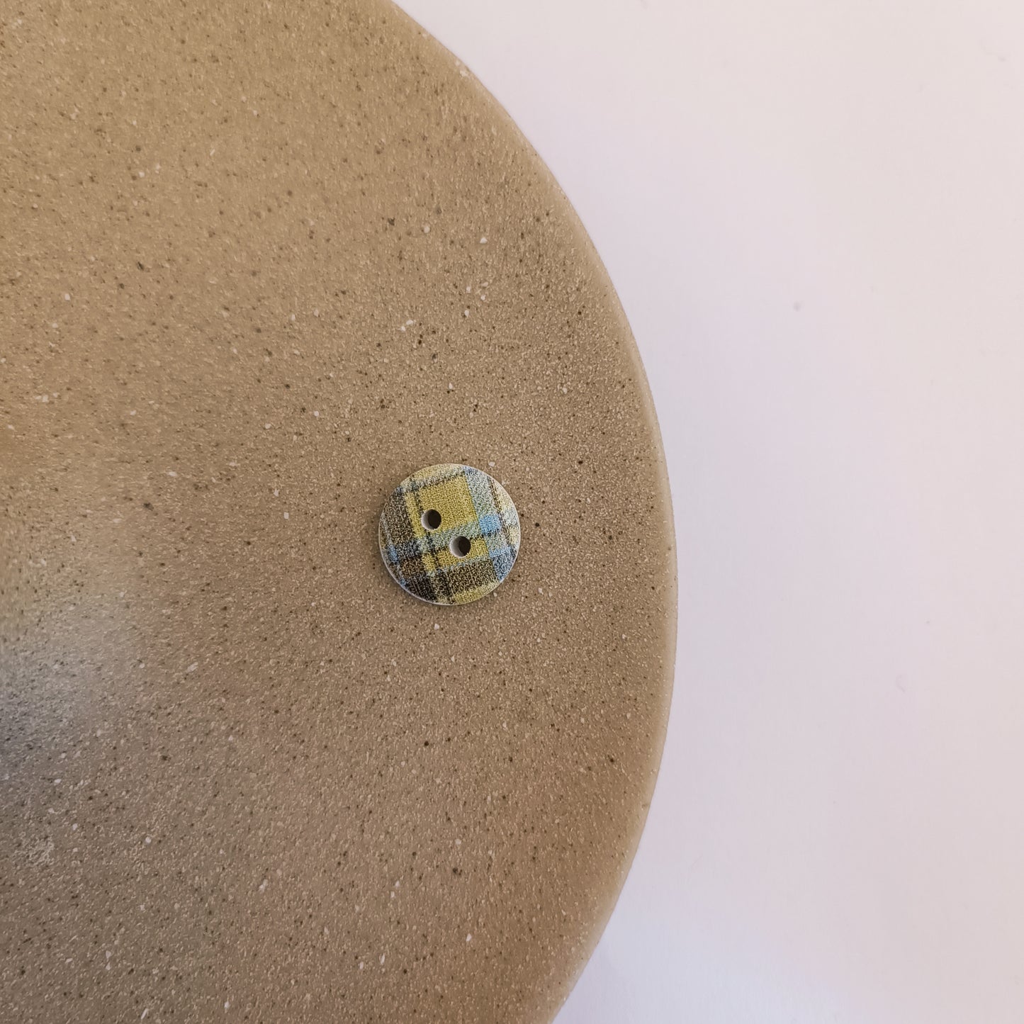Malte treknapper - rutete - 15mm
