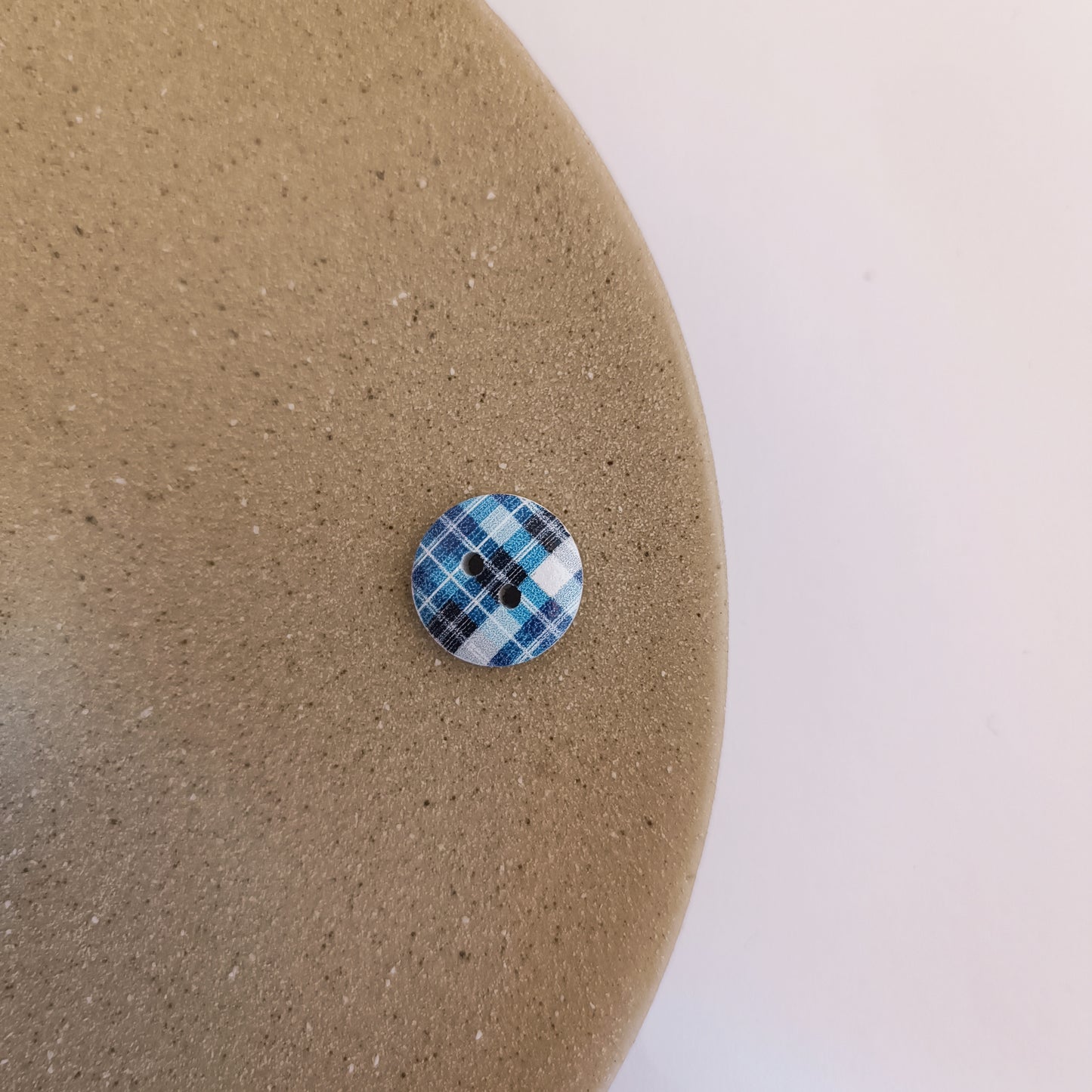 Malte treknapper - rutete - 15mm