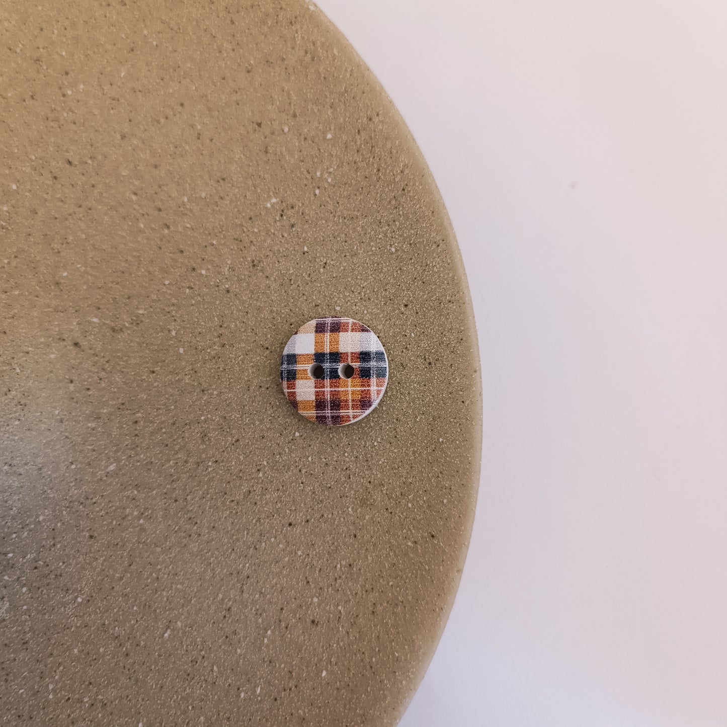 Malte treknapper - rutete - 15mm