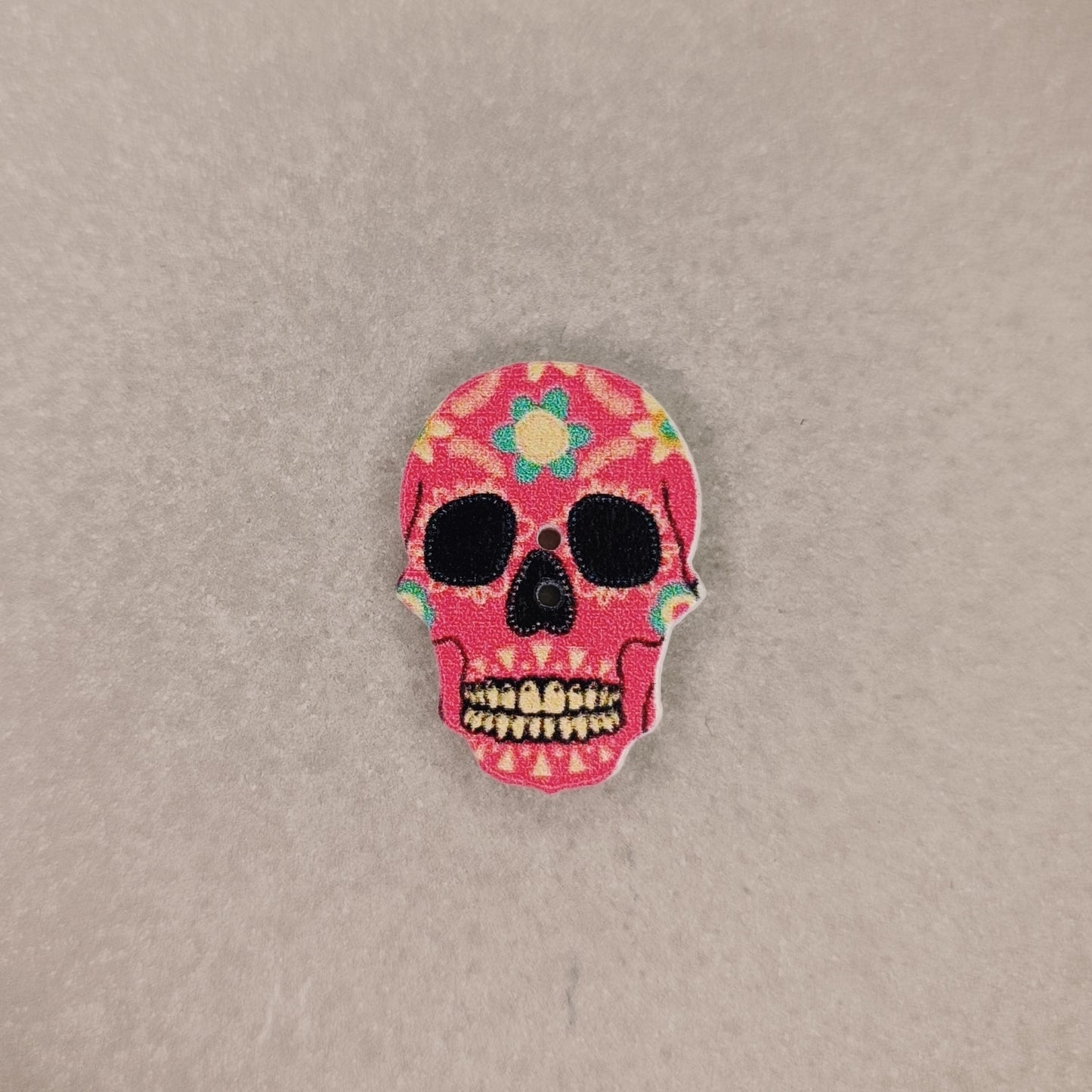 Treknapper - skull - 16-25mm
