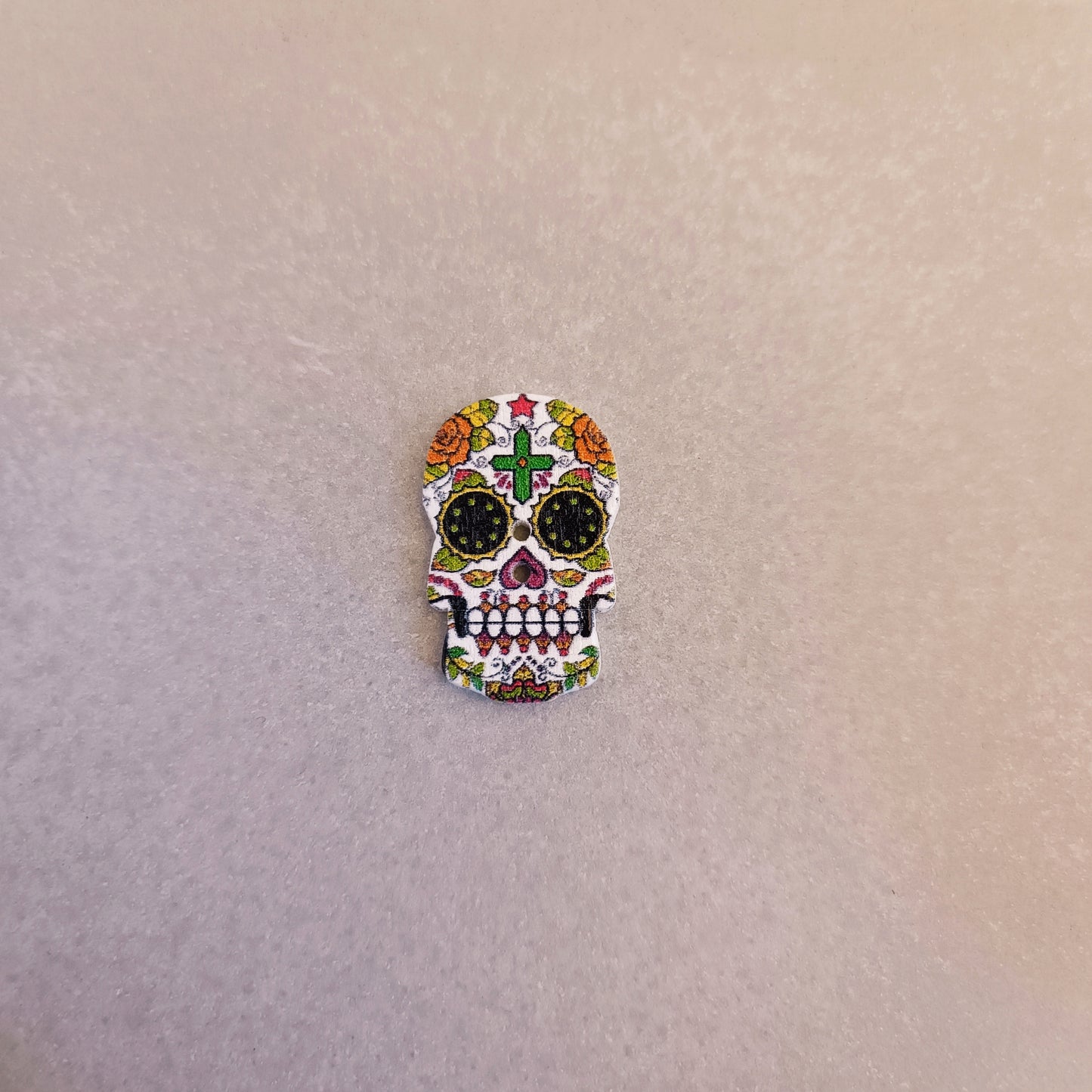 Treknapper - skull - 16-25mm
