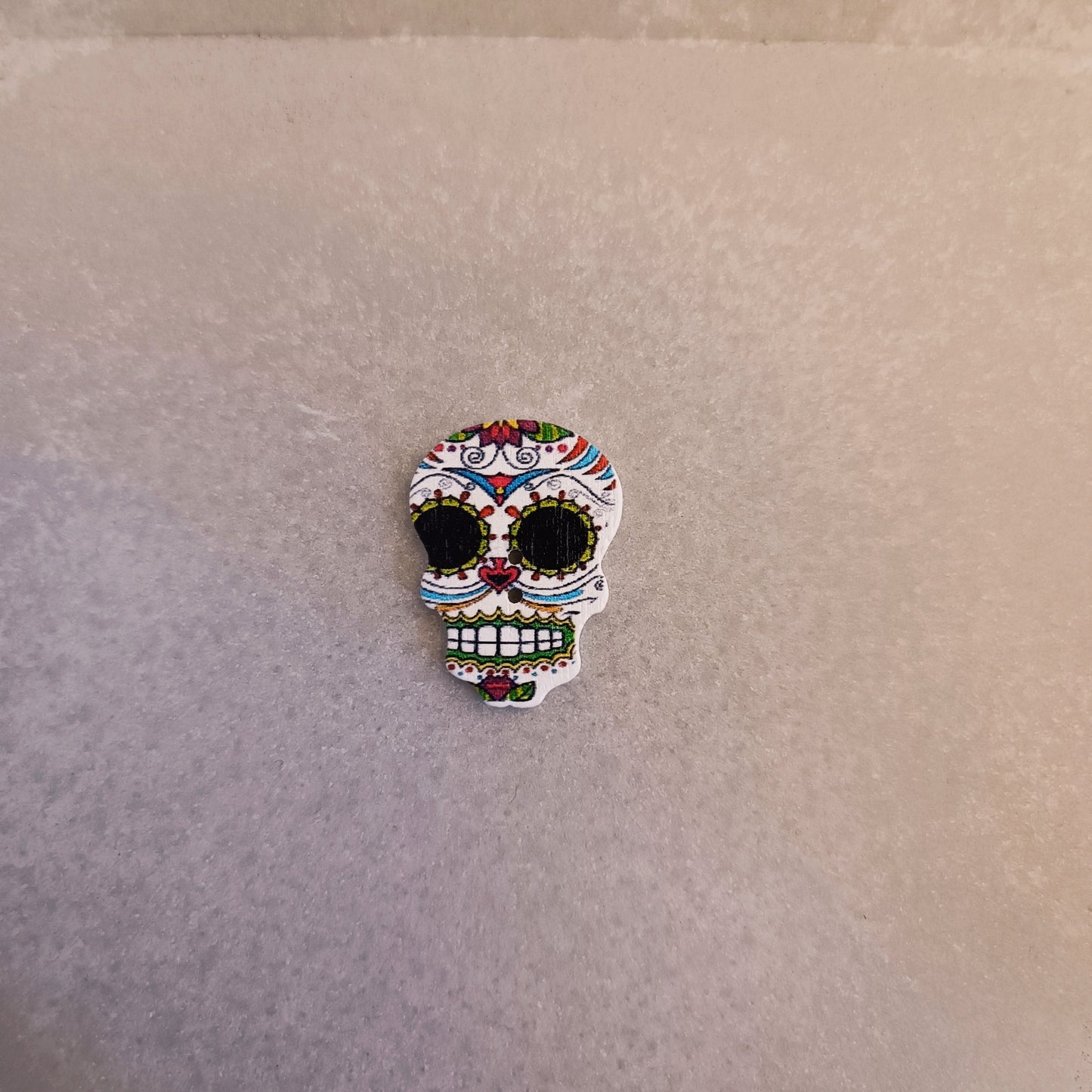 Treknapper - skull - 16-25mm