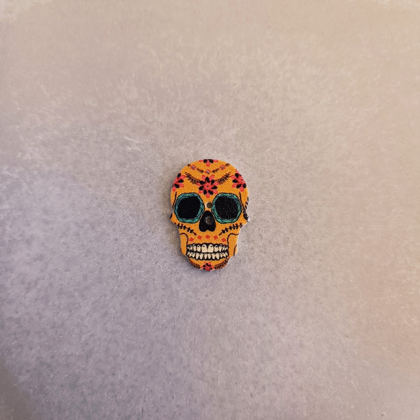 Treknapper - skull - 16-25mm