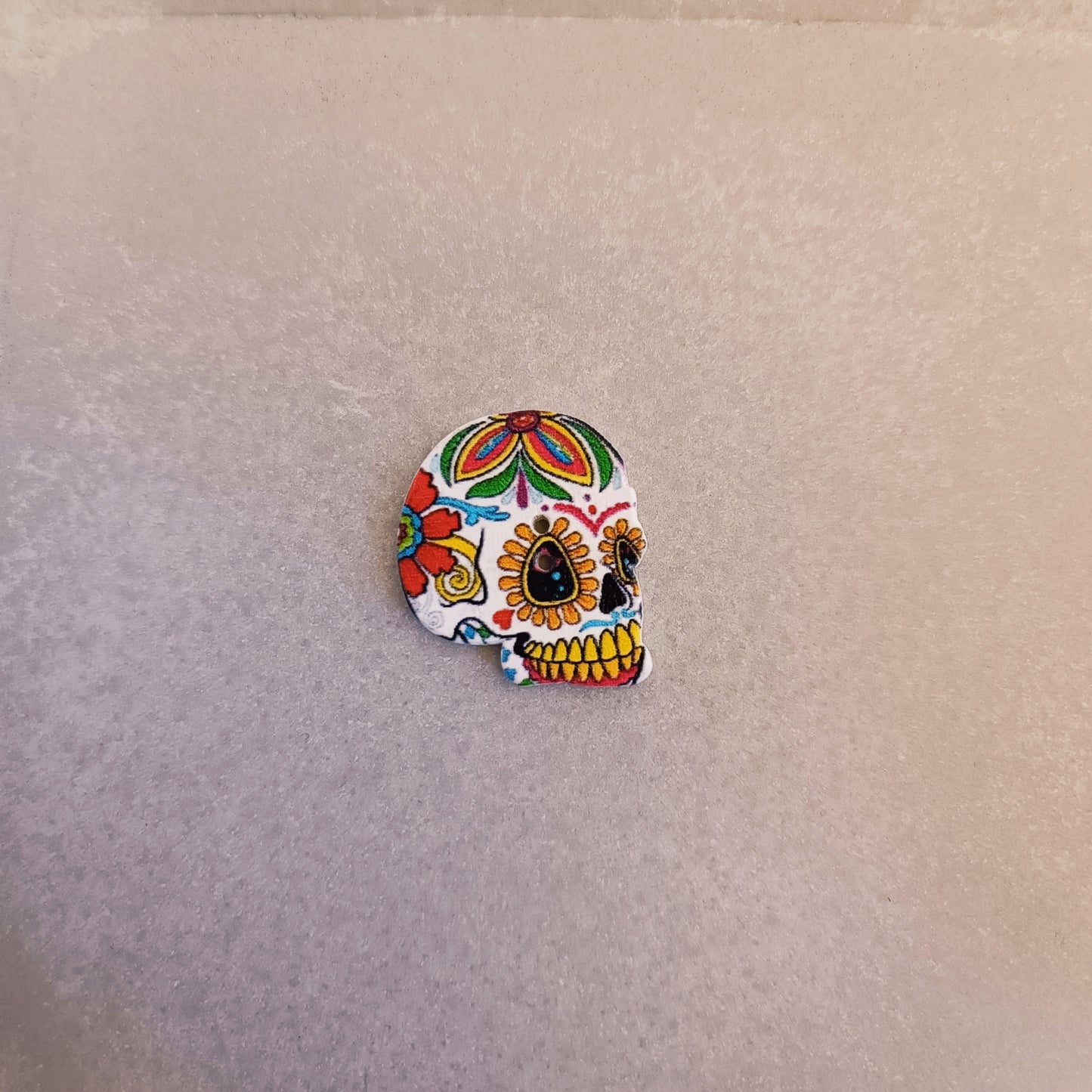 Treknapper - skull - 16-25mm