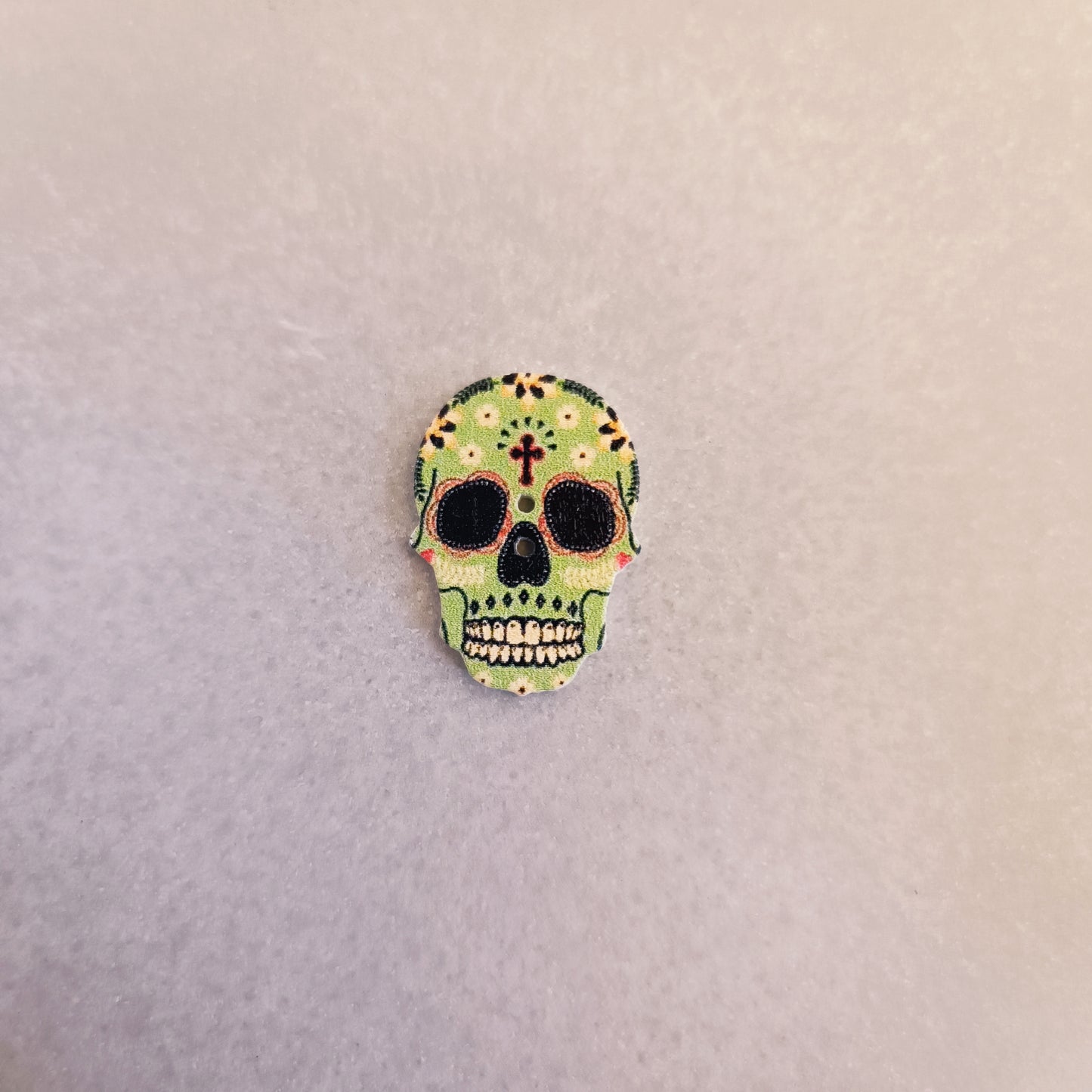 Treknapper - skull - 16-25mm