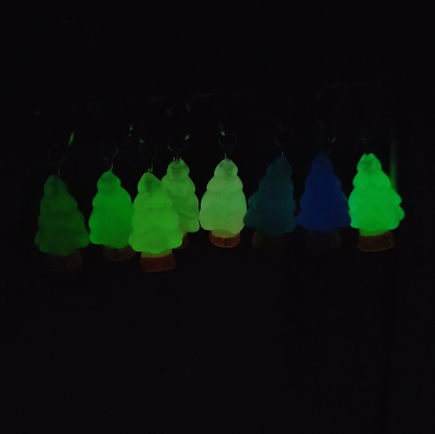 Juletre - lyser i mørket!